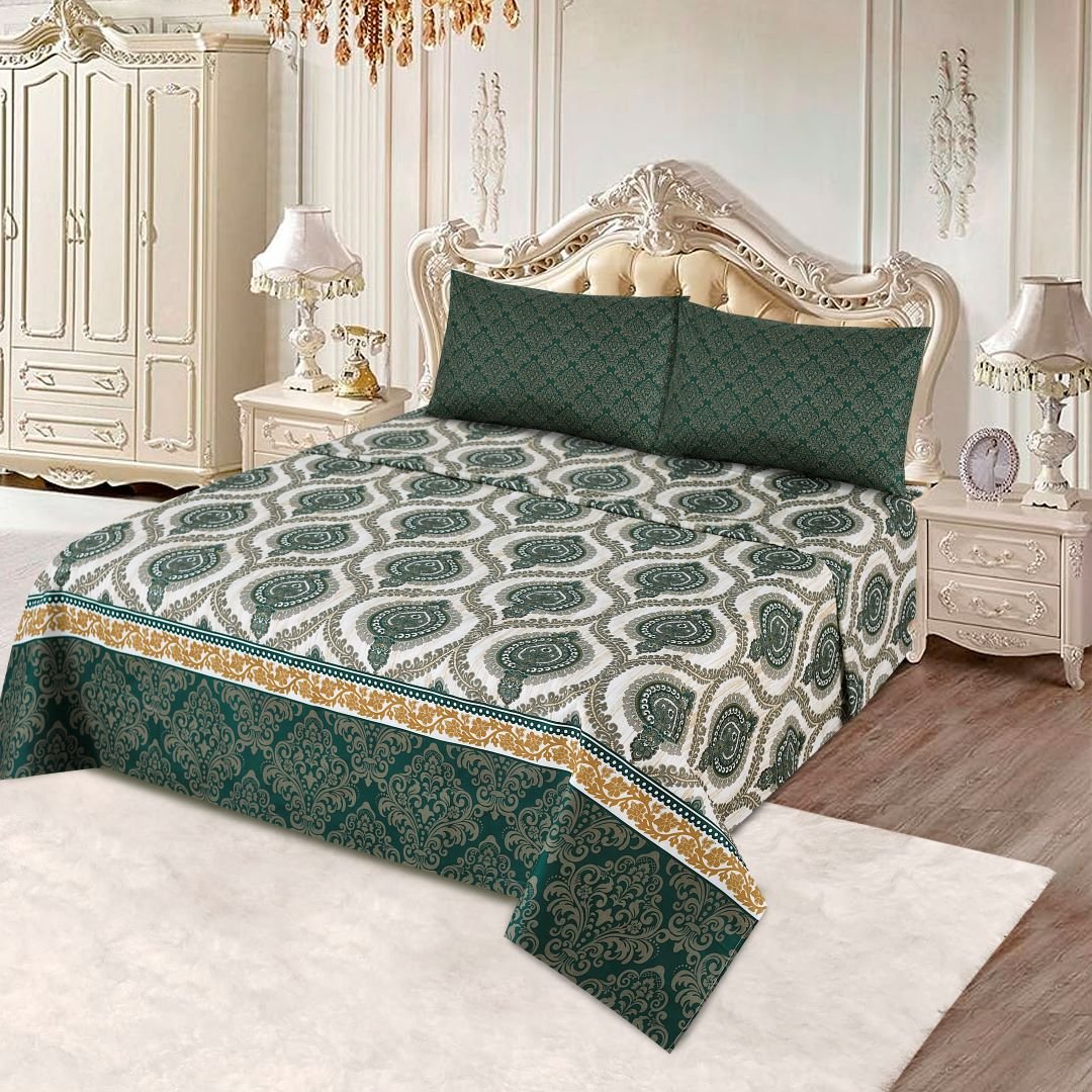 Emerald Damask Luxury Set