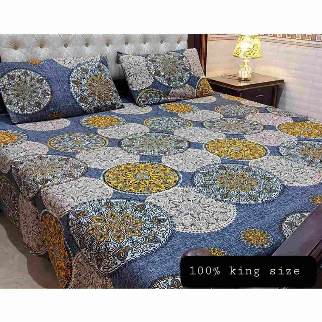 Denim Medallion King Set