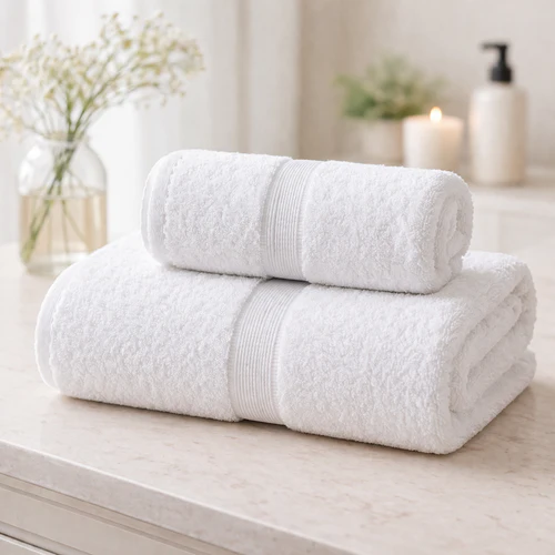 Hotel White Towel Set