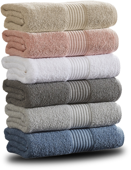 Premium Ribbed Bath Towels
